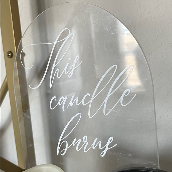 Sympathy In Loving Memory Candle - Picture 6 of 7